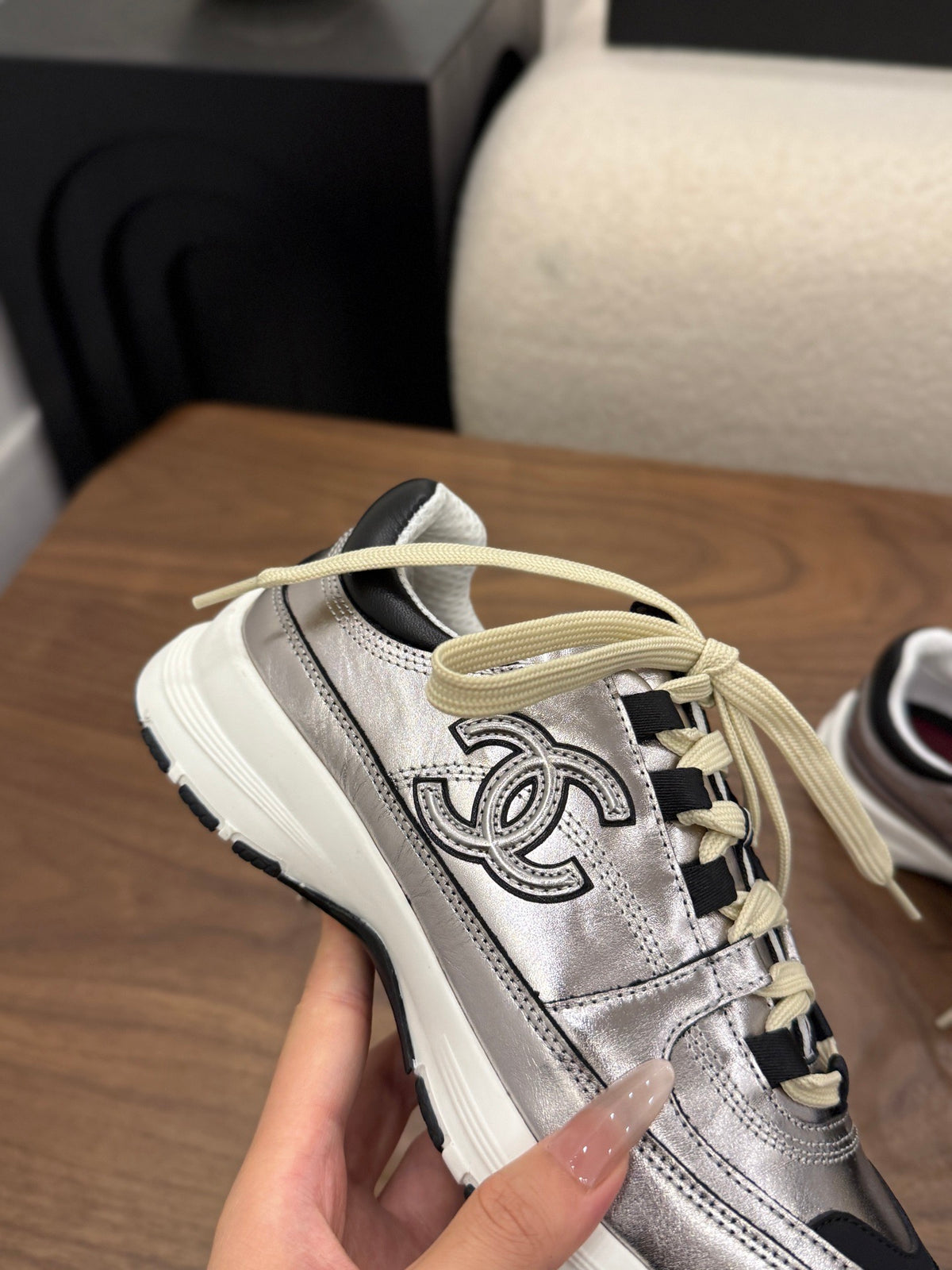 Trainers - Calfskin & suede calfskin