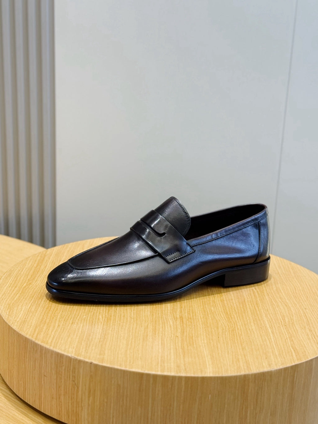 Suede Penny Loafers