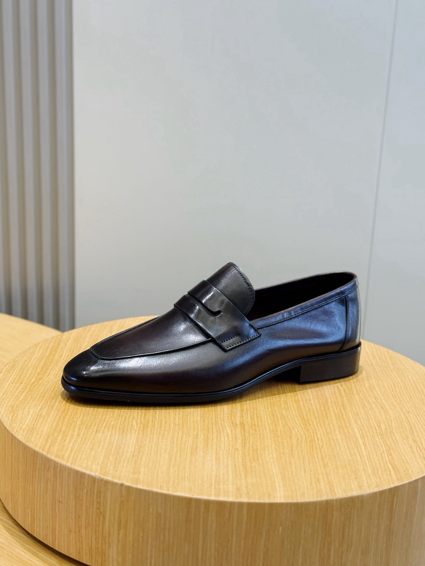 Suede Penny Loafers
