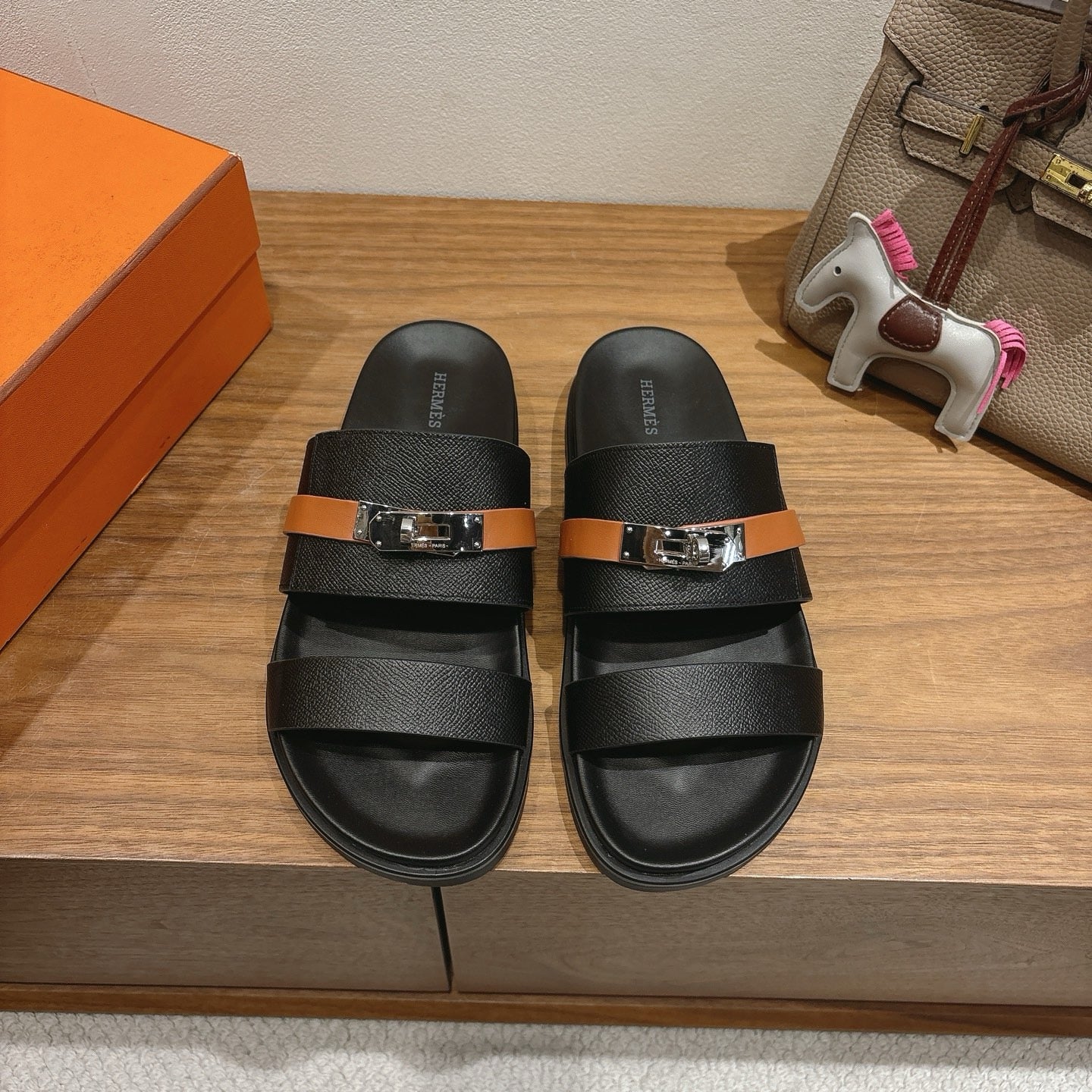 Leather Slipper