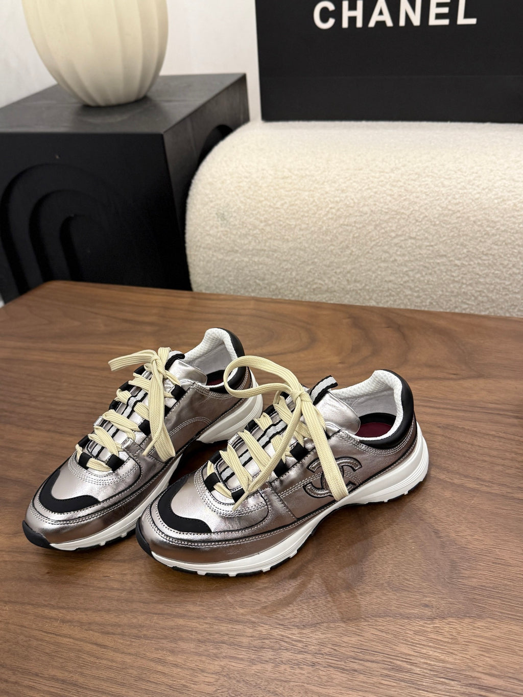 Trainers - Calfskin & suede calfskin