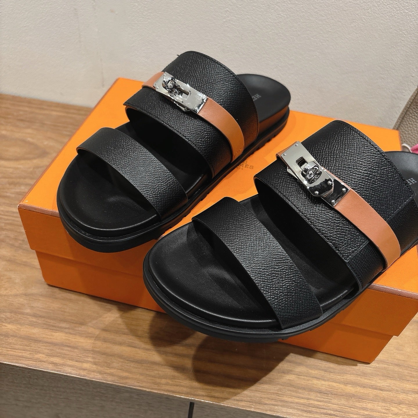 Leather Slipper