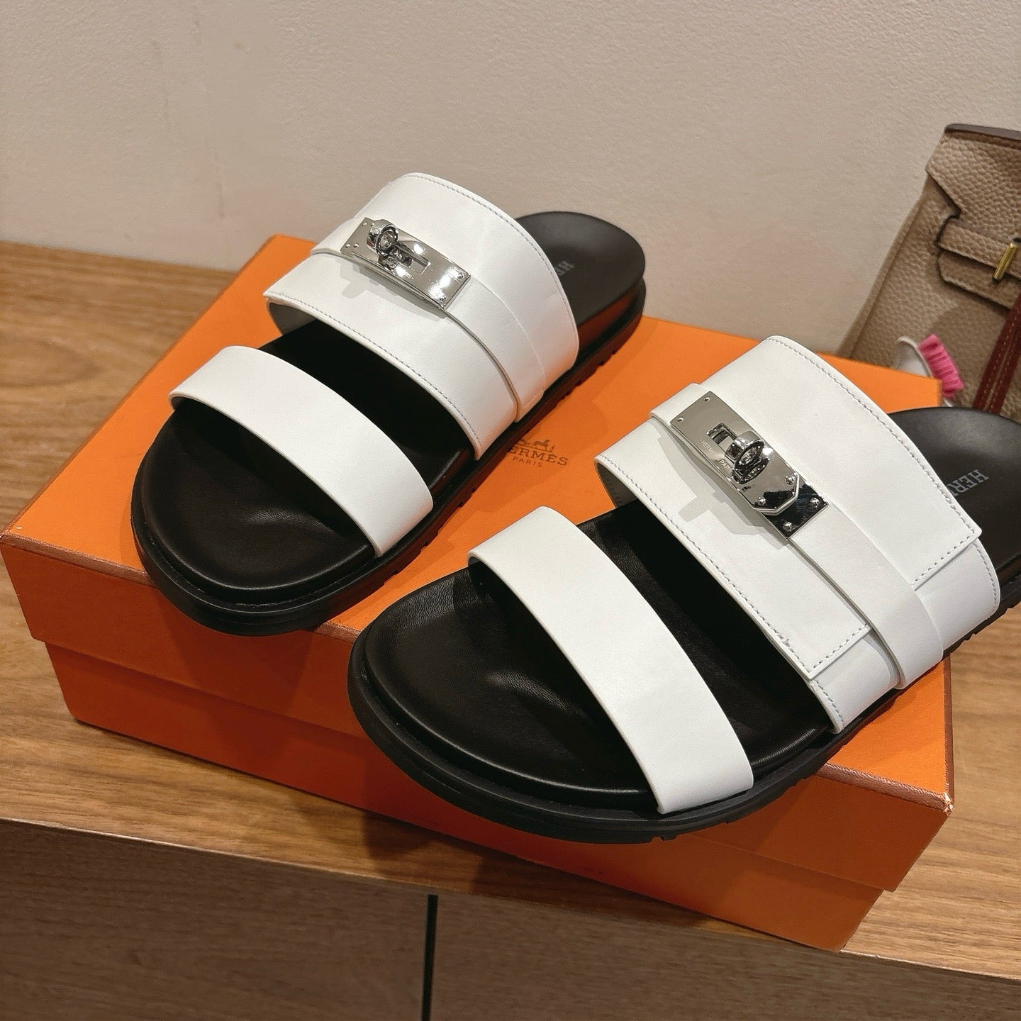 Leather Slipper