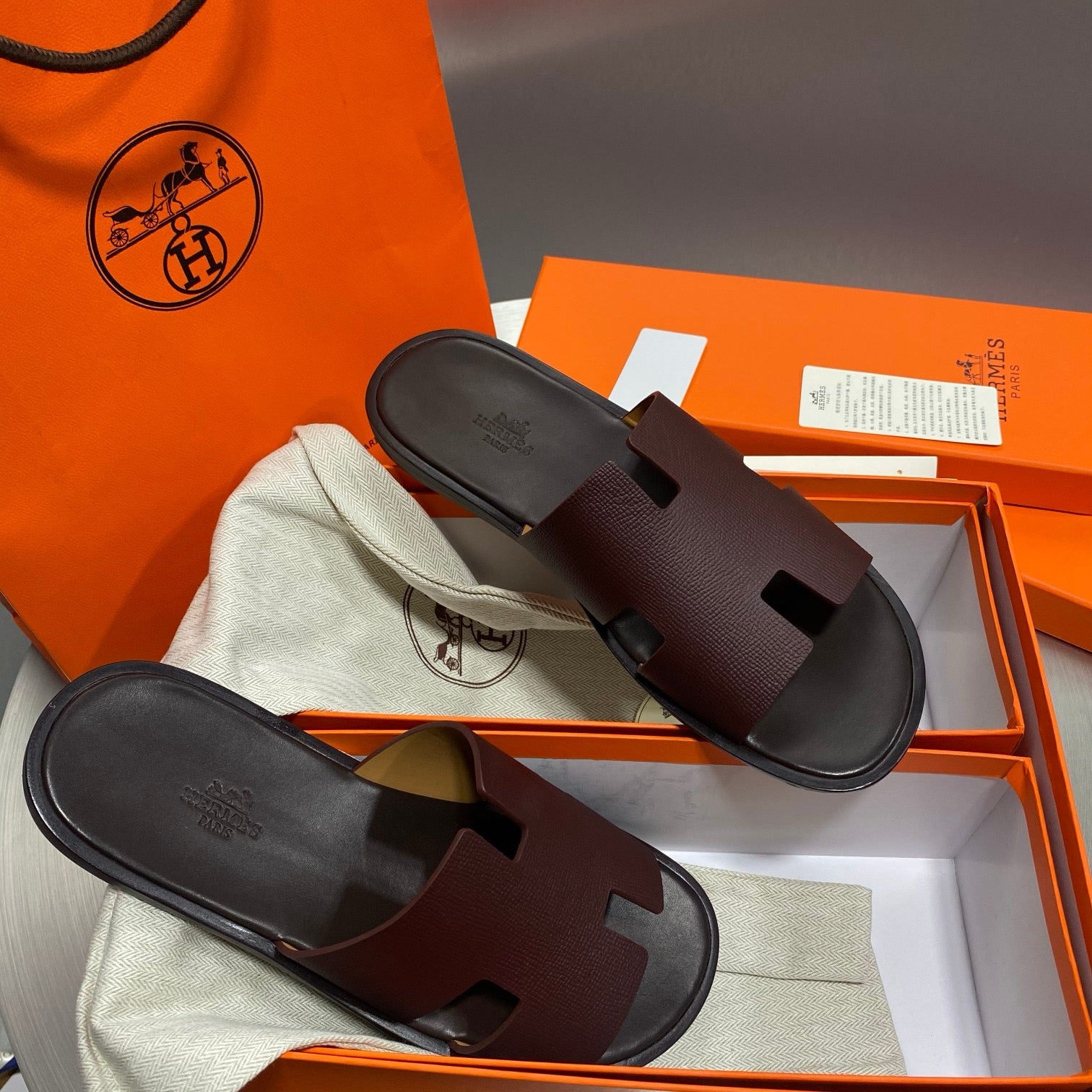 Leather Slipper