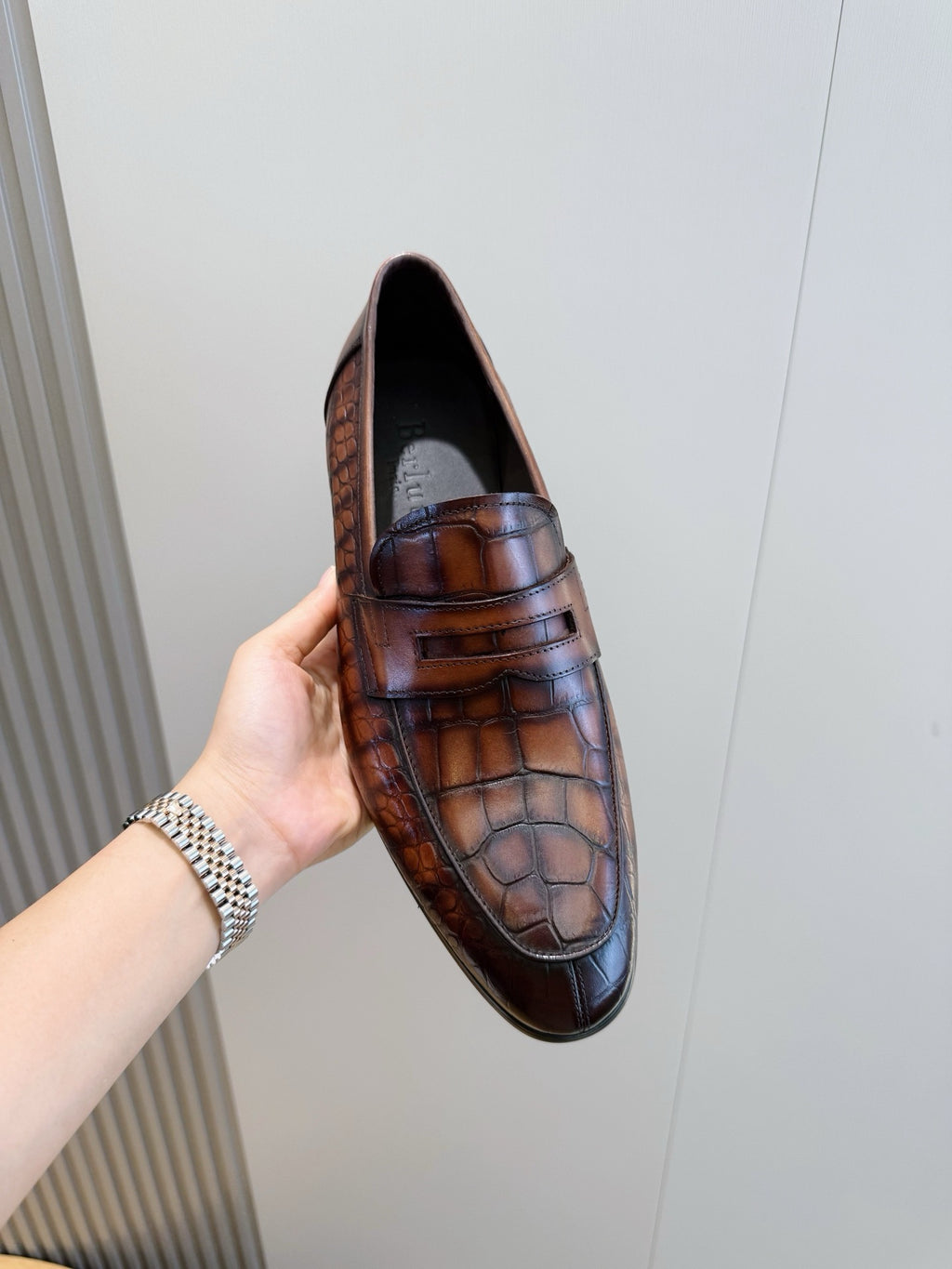 Suede Penny Loafers