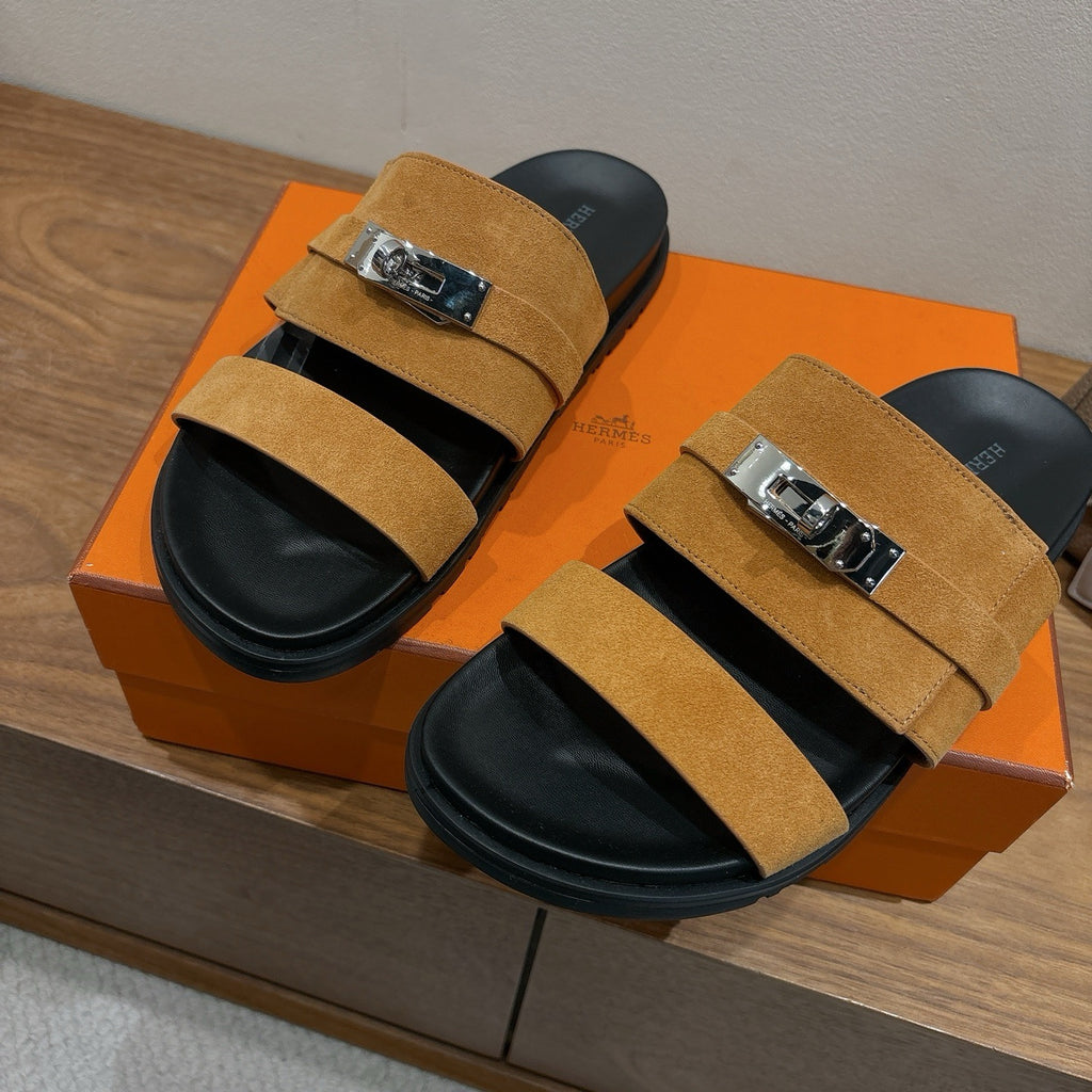 Leather Slipper