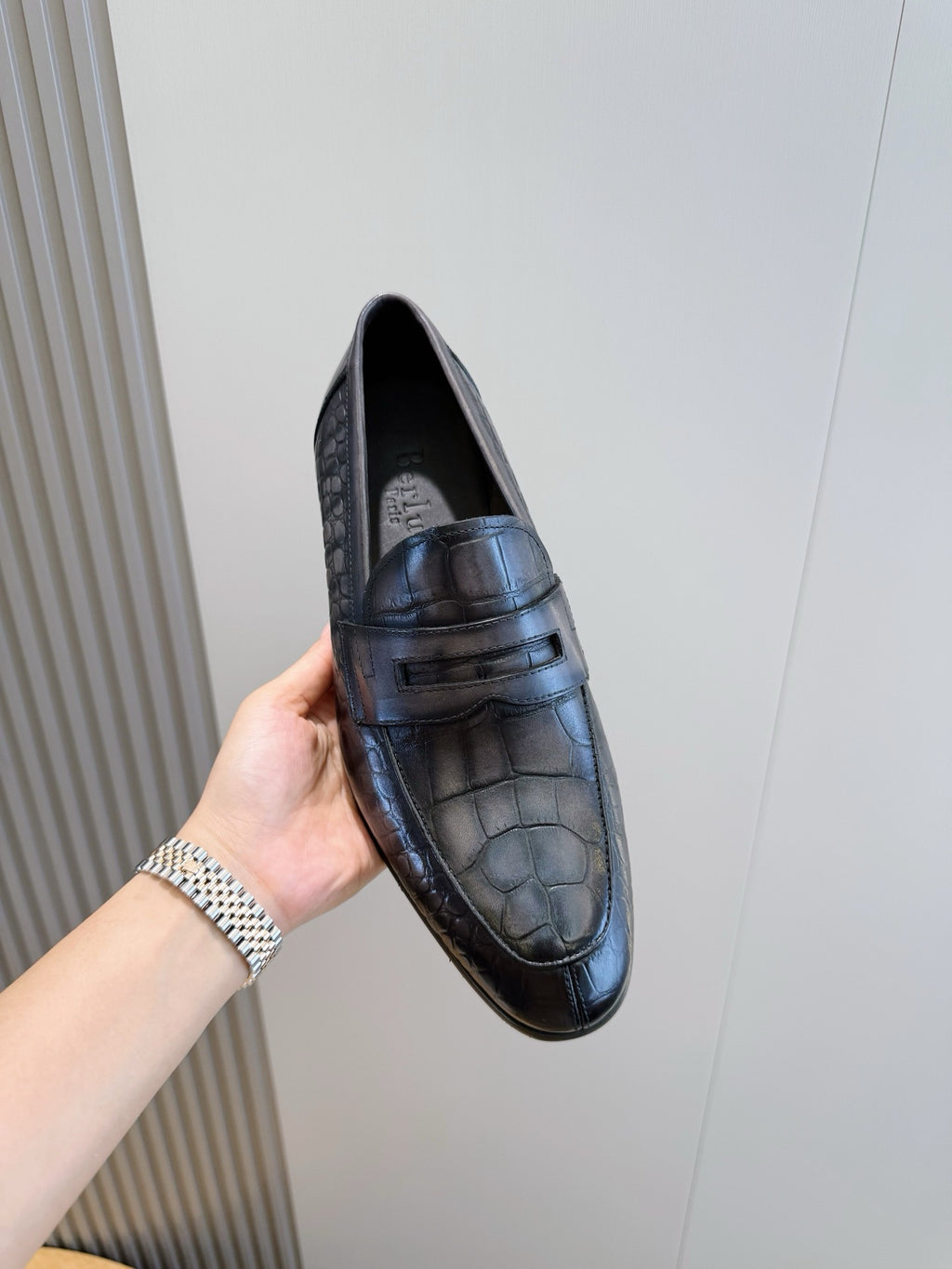 Suede Penny Loafers
