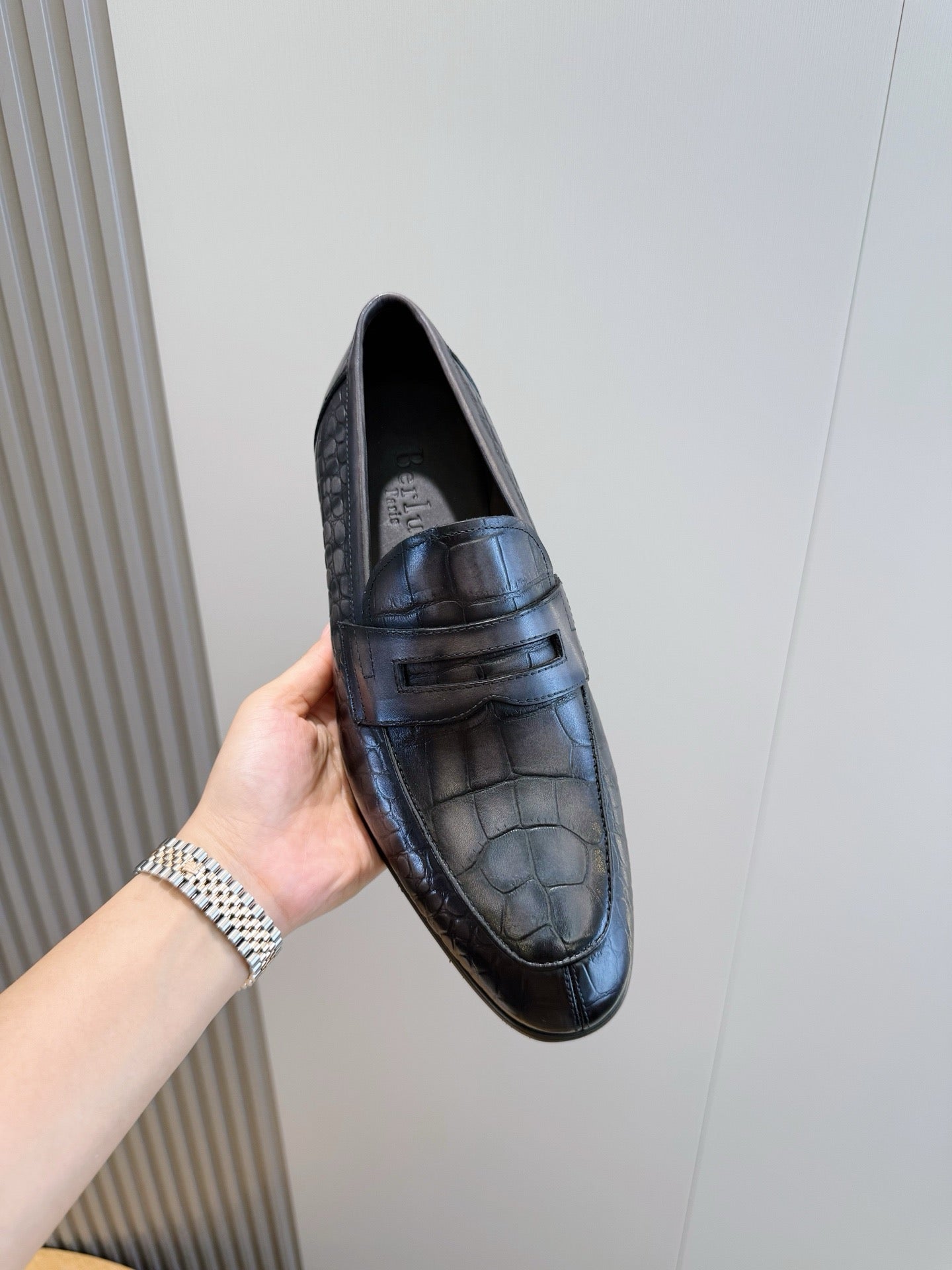 Suede Penny Loafers