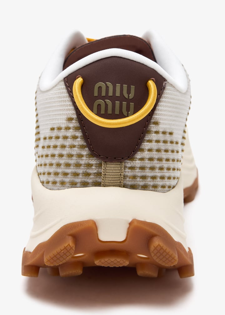 Technical fabric sneakers