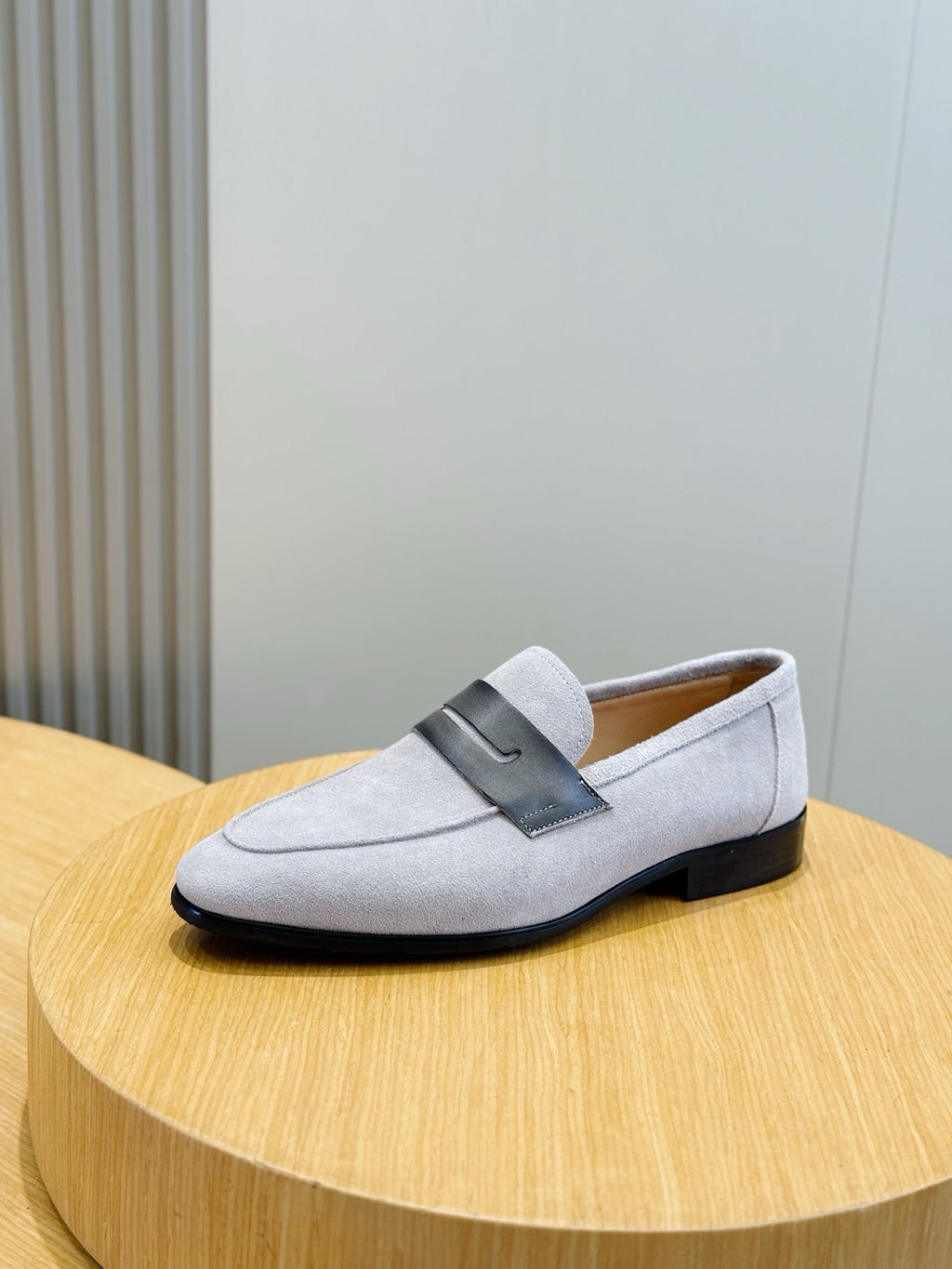 Suede Penny Loafers