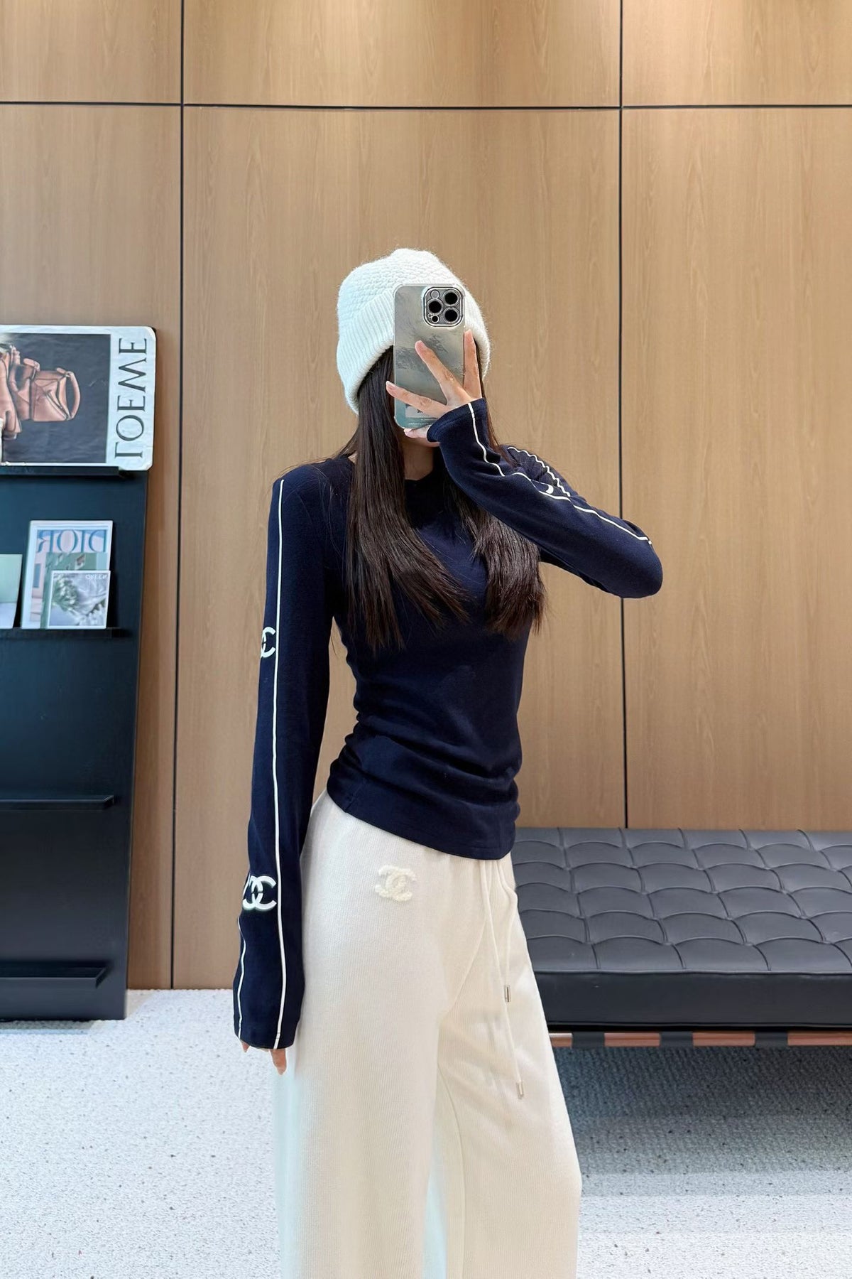 Slim-Fit Long Sleeve Top