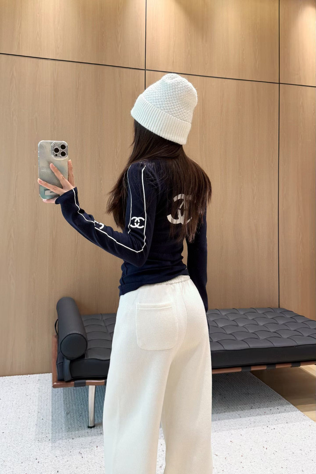 Slim-Fit Long Sleeve Top