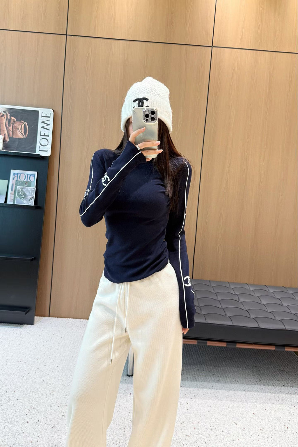 Slim-Fit Long Sleeve Top
