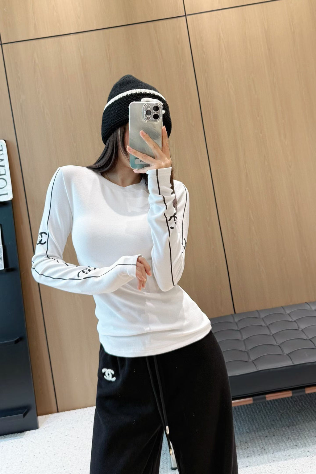 Slim-Fit Long Sleeve Top