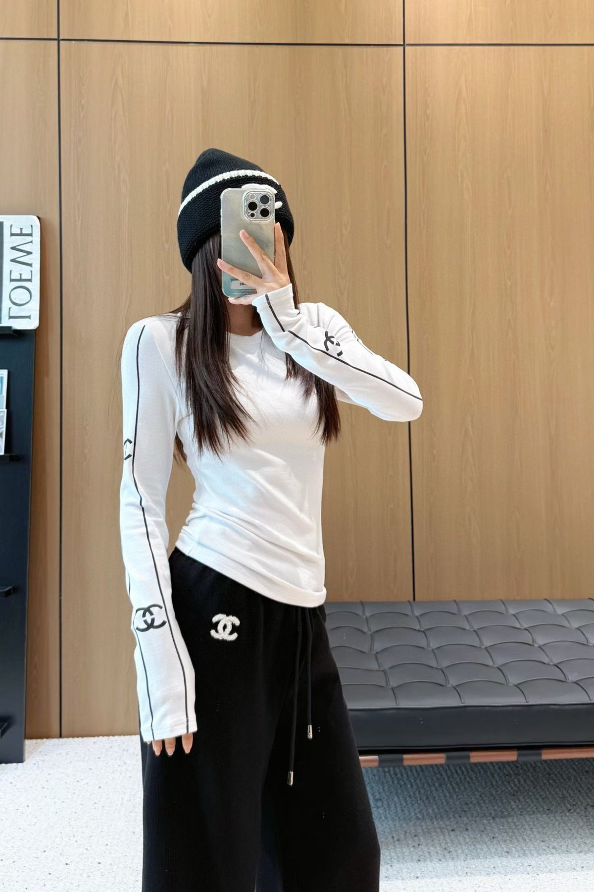 Slim-Fit Long Sleeve Top