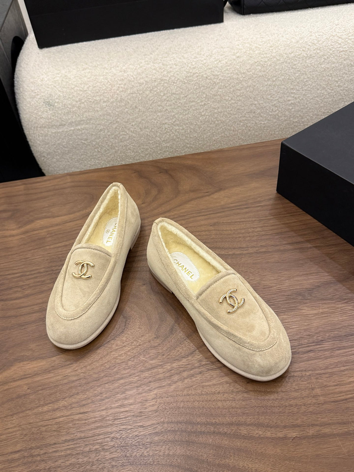 Suede Calfskin  Loafers