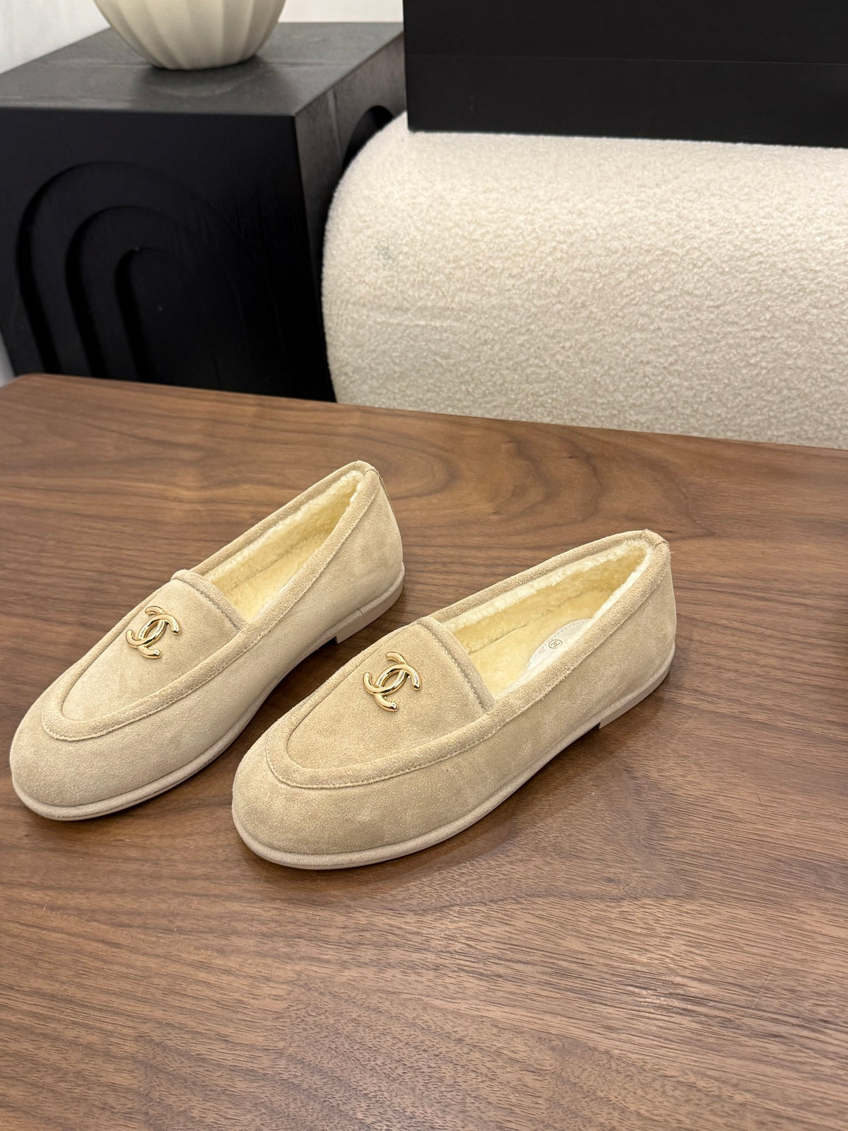 Suede Calfskin  Loafers