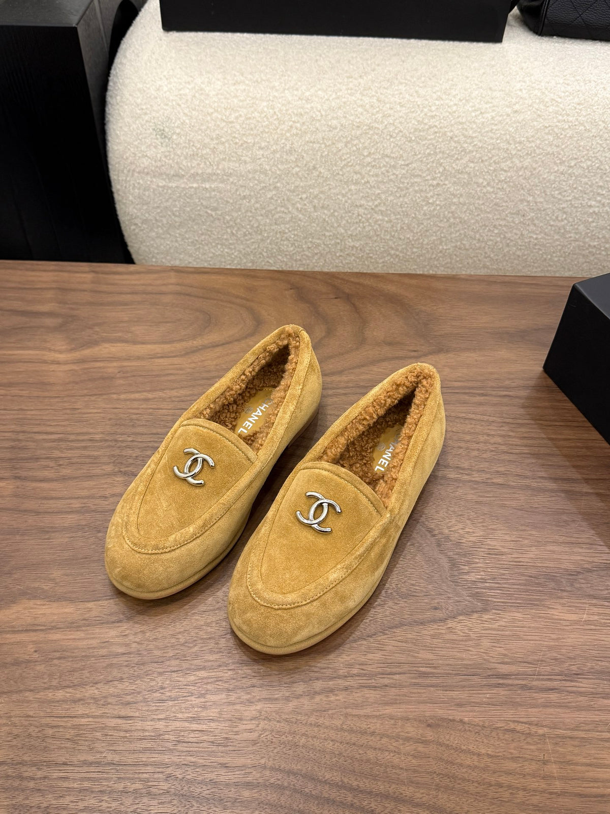 Suede Calfskin  Loafers