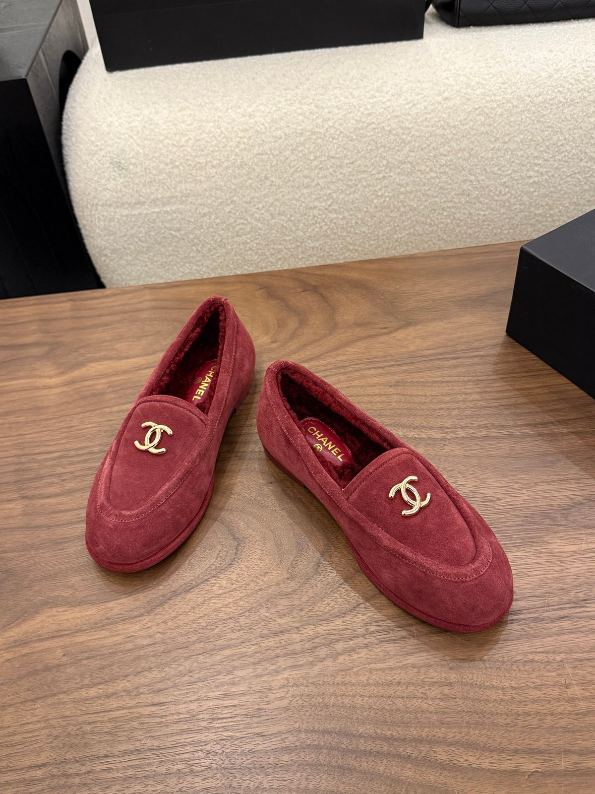 Suede Calfskin  Loafers