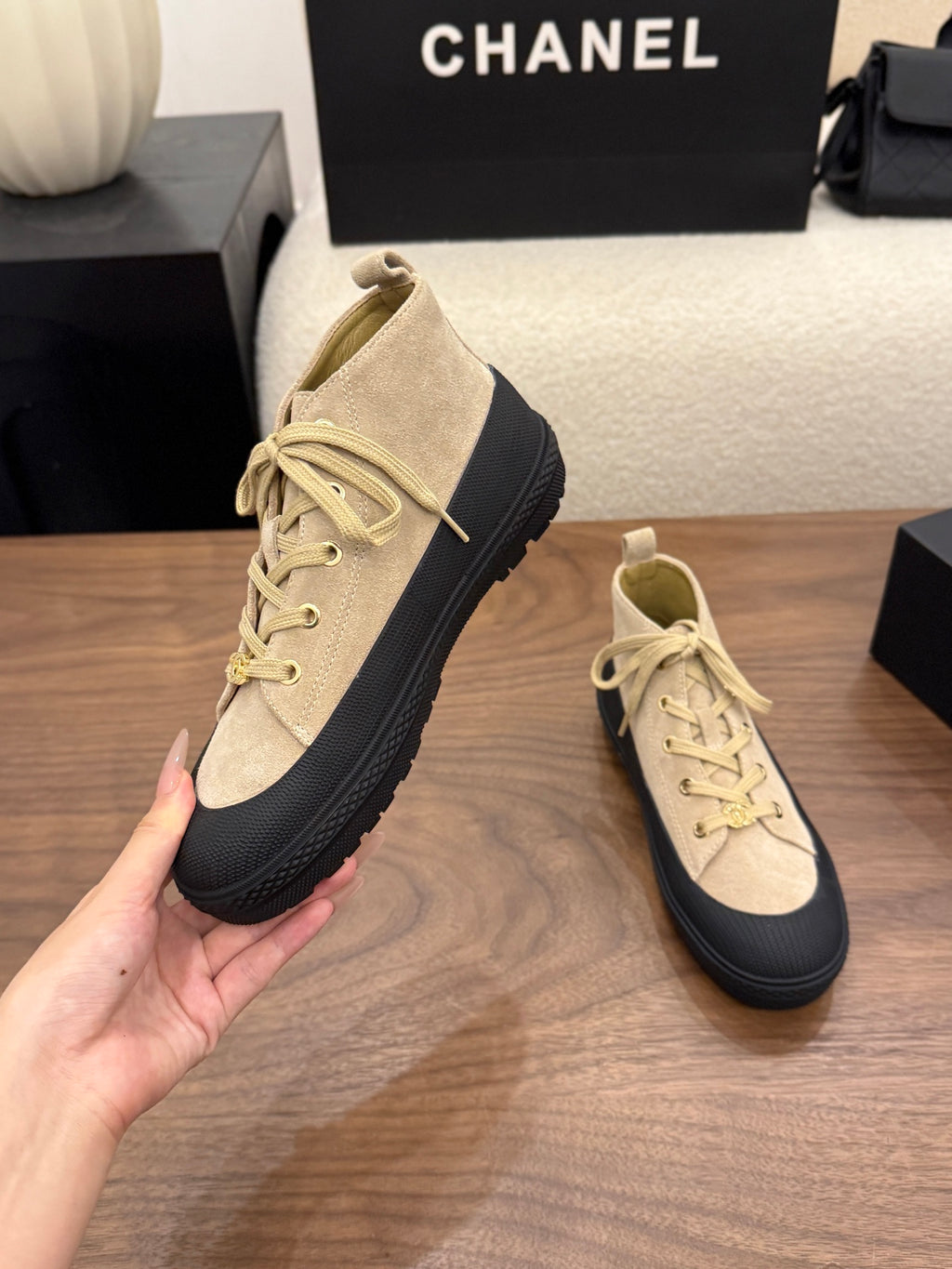 Trainers Suede Calfskin