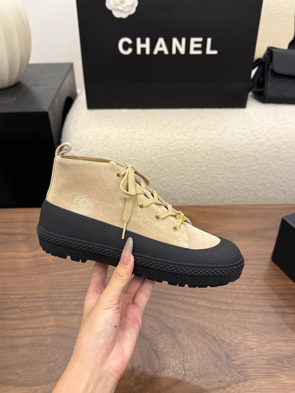 Trainers Suede Calfskin
