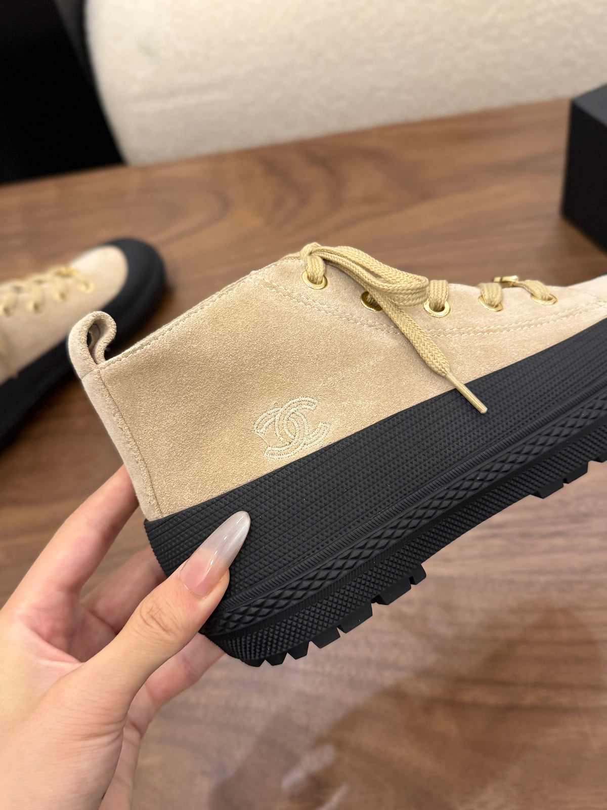 Trainers Suede Calfskin
