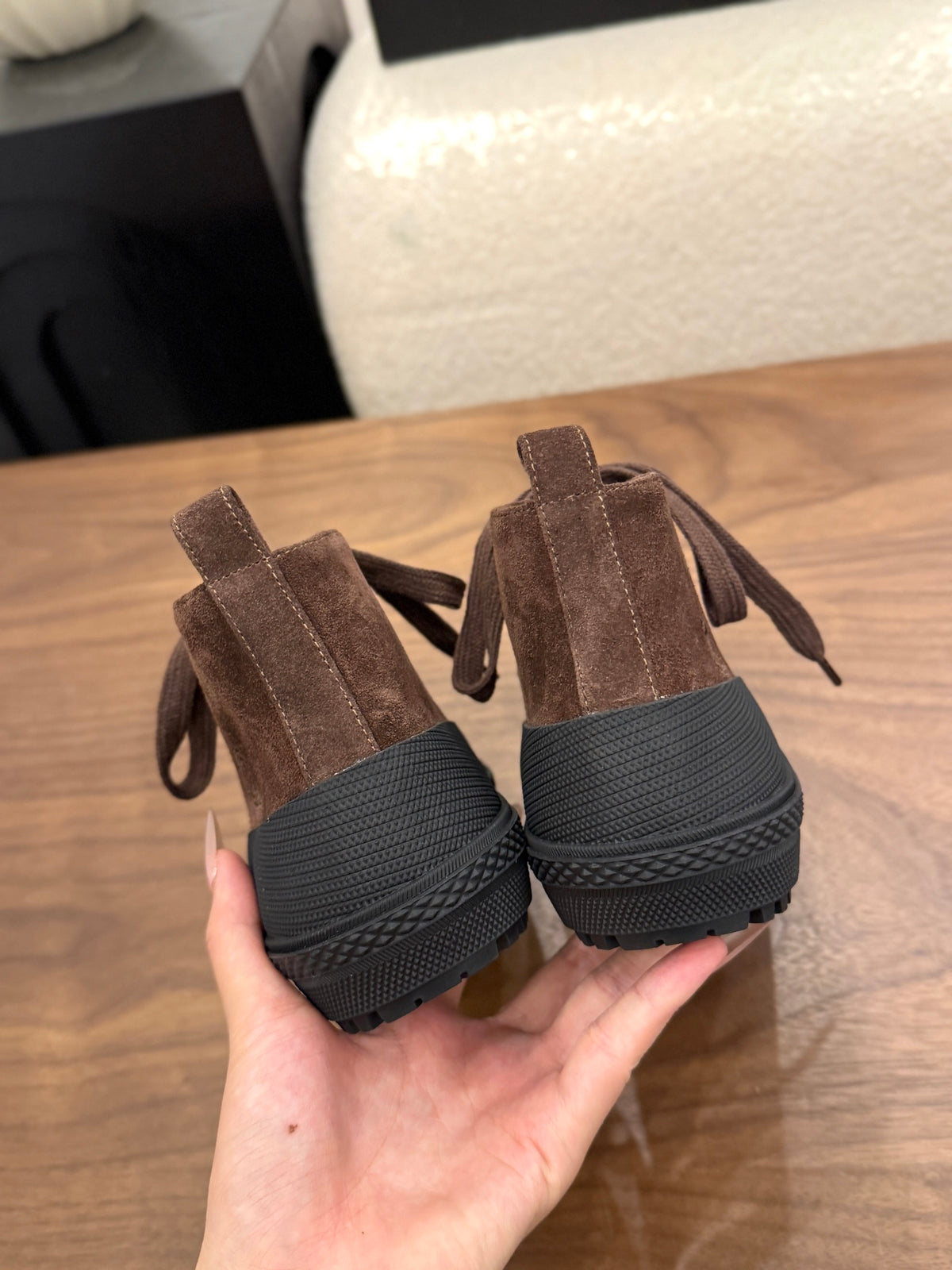 Trainers Suede Calfskin