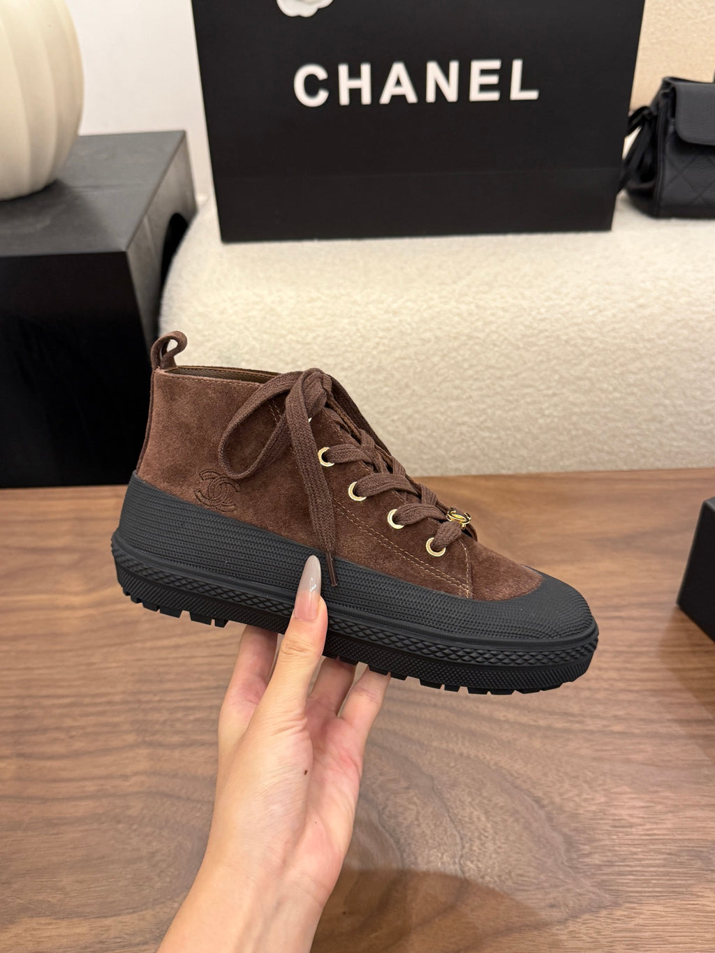 Trainers Suede Calfskin