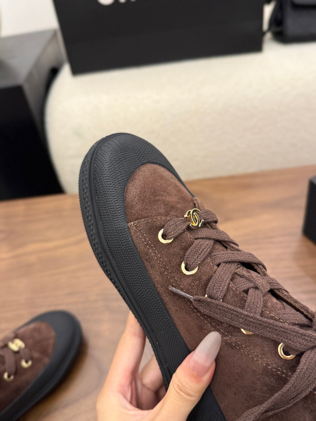 Trainers Suede Calfskin