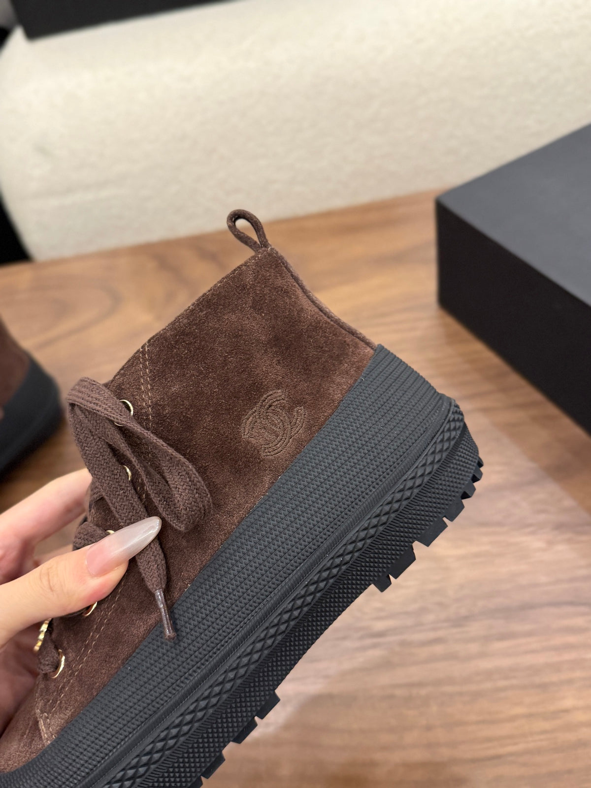 Trainers Suede Calfskin