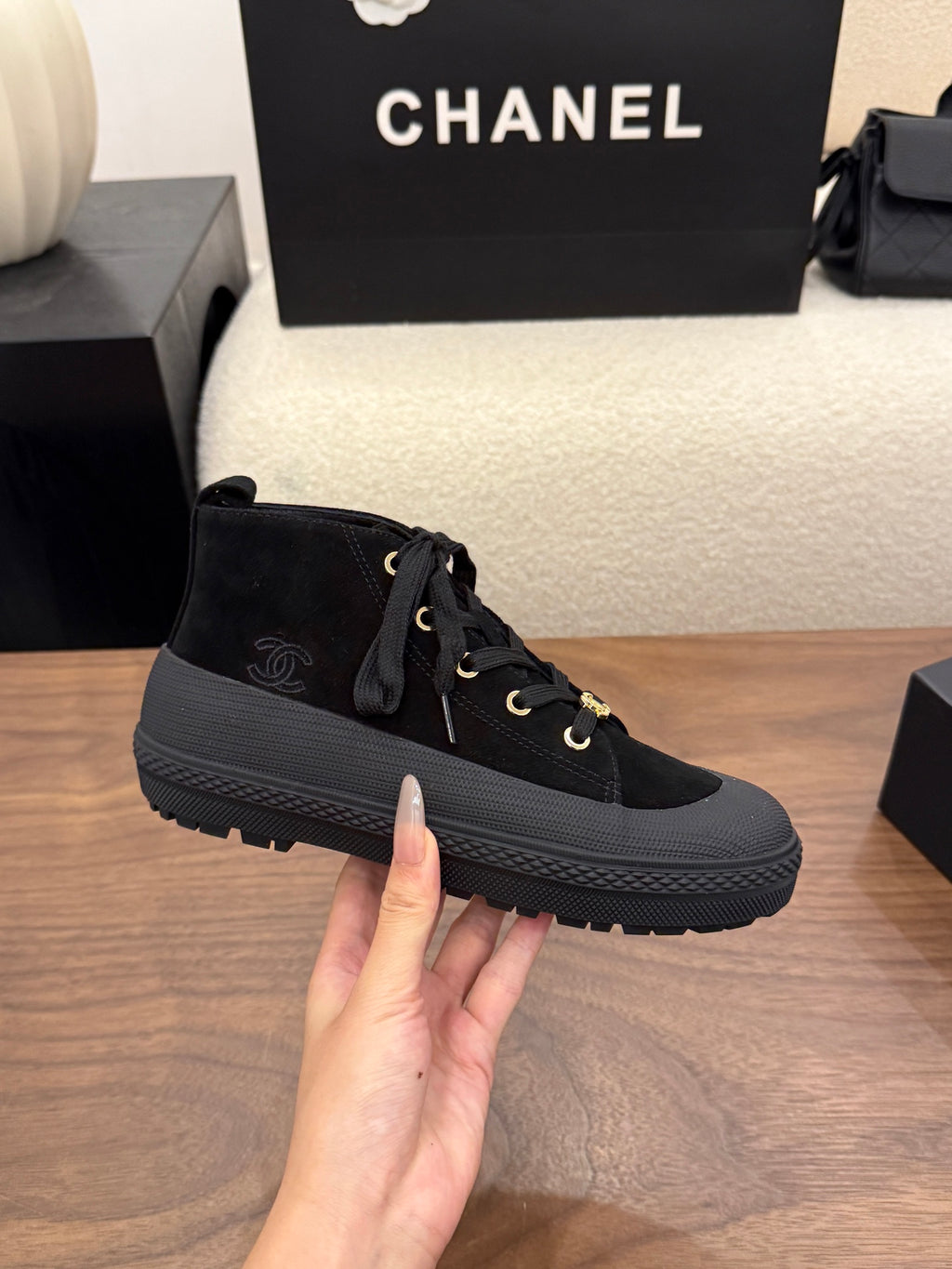 Trainers Suede Calfskin