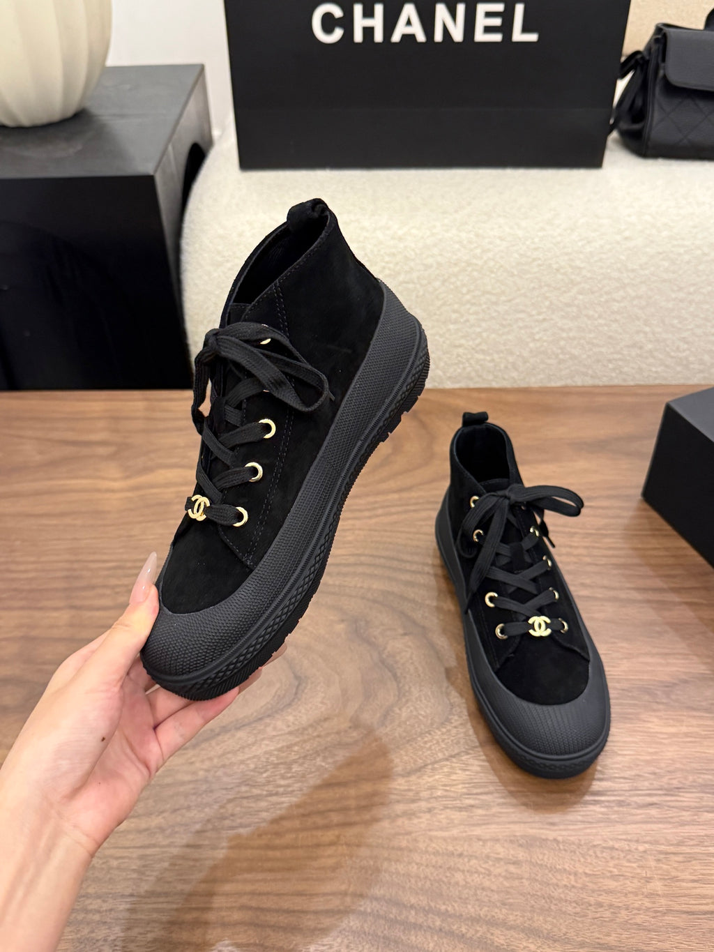 Trainers Suede Calfskin