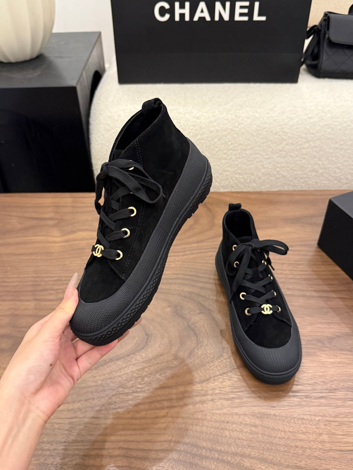 Trainers Suede Calfskin