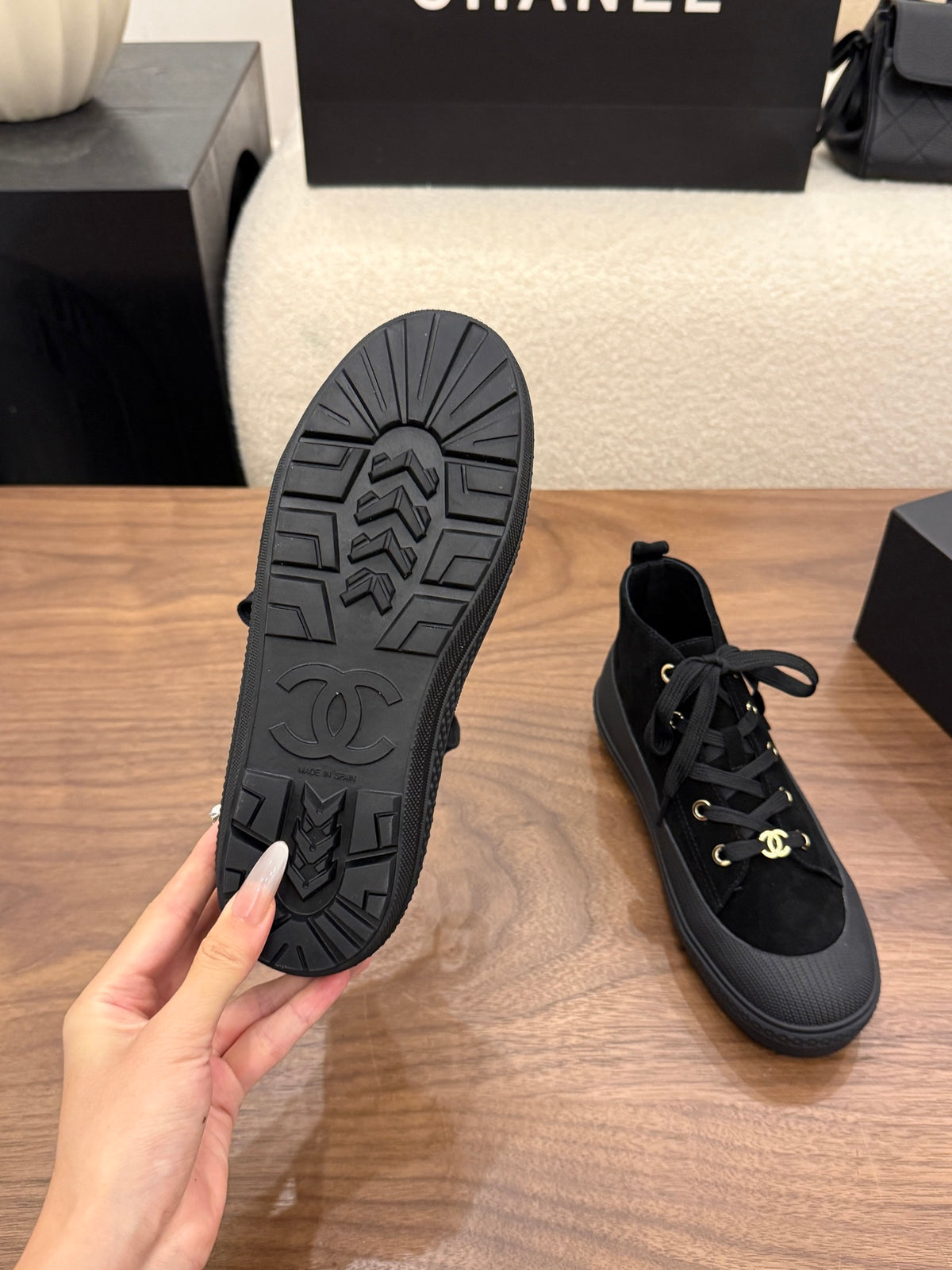 Trainers Suede Calfskin