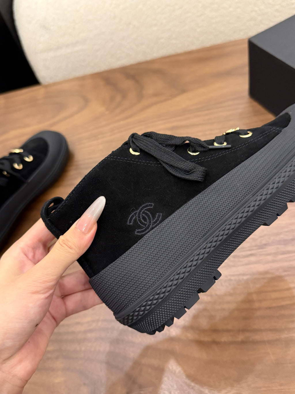 Trainers Suede Calfskin