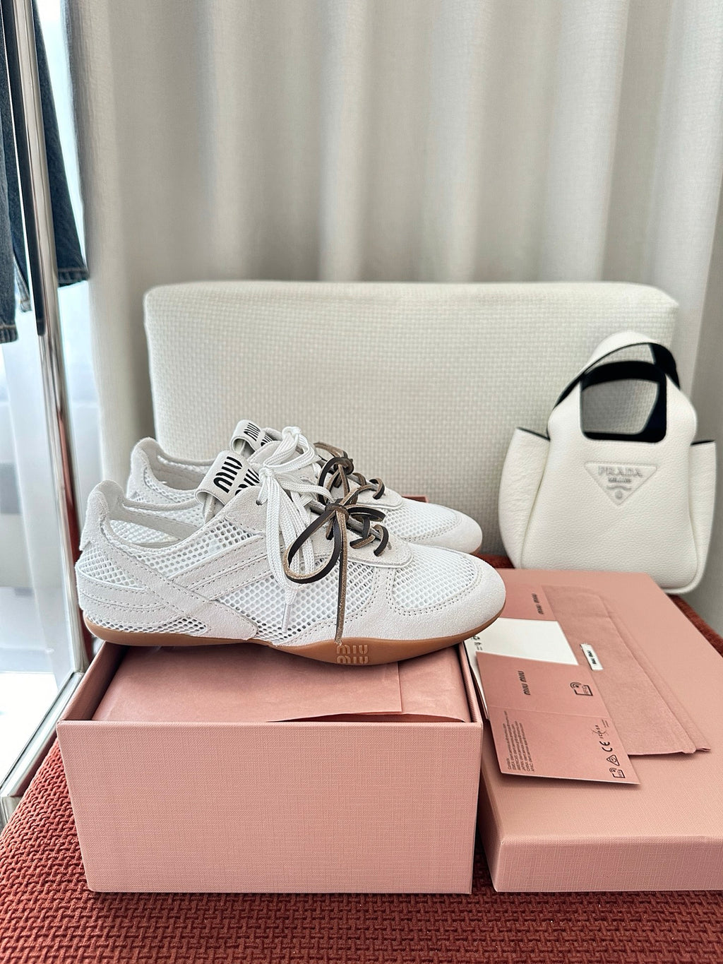 Mesh Knit Sneakers – Lace-Up Casual Trainers