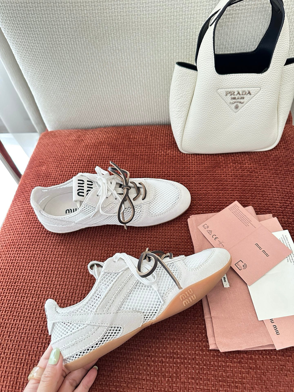 Mesh Knit Sneakers – Lace-Up Casual Trainers