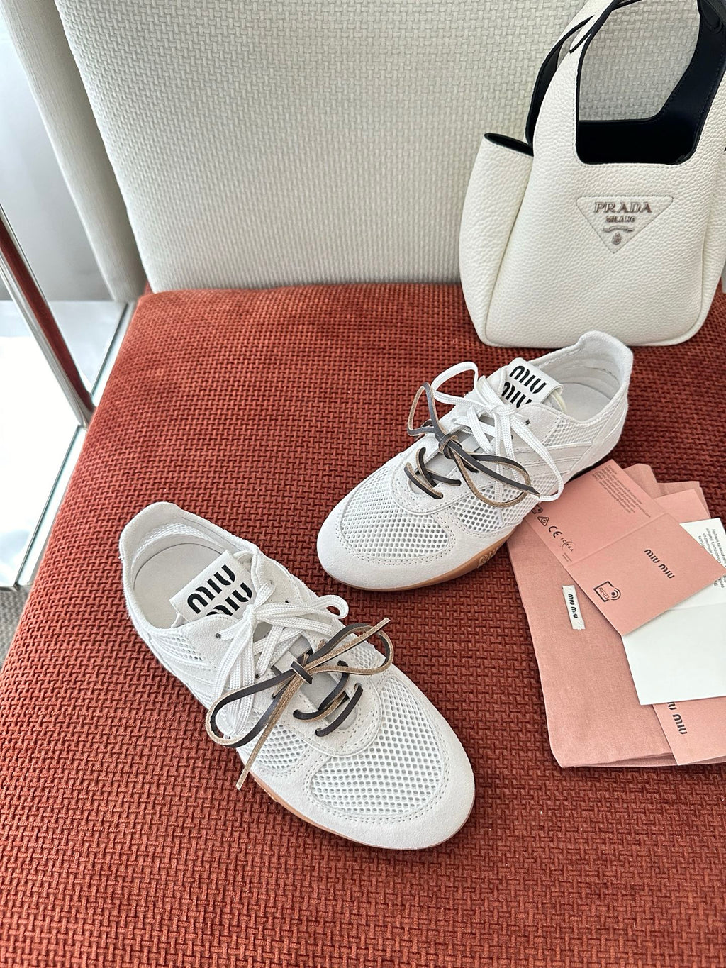 Mesh Knit Sneakers – Lace-Up Casual Trainers