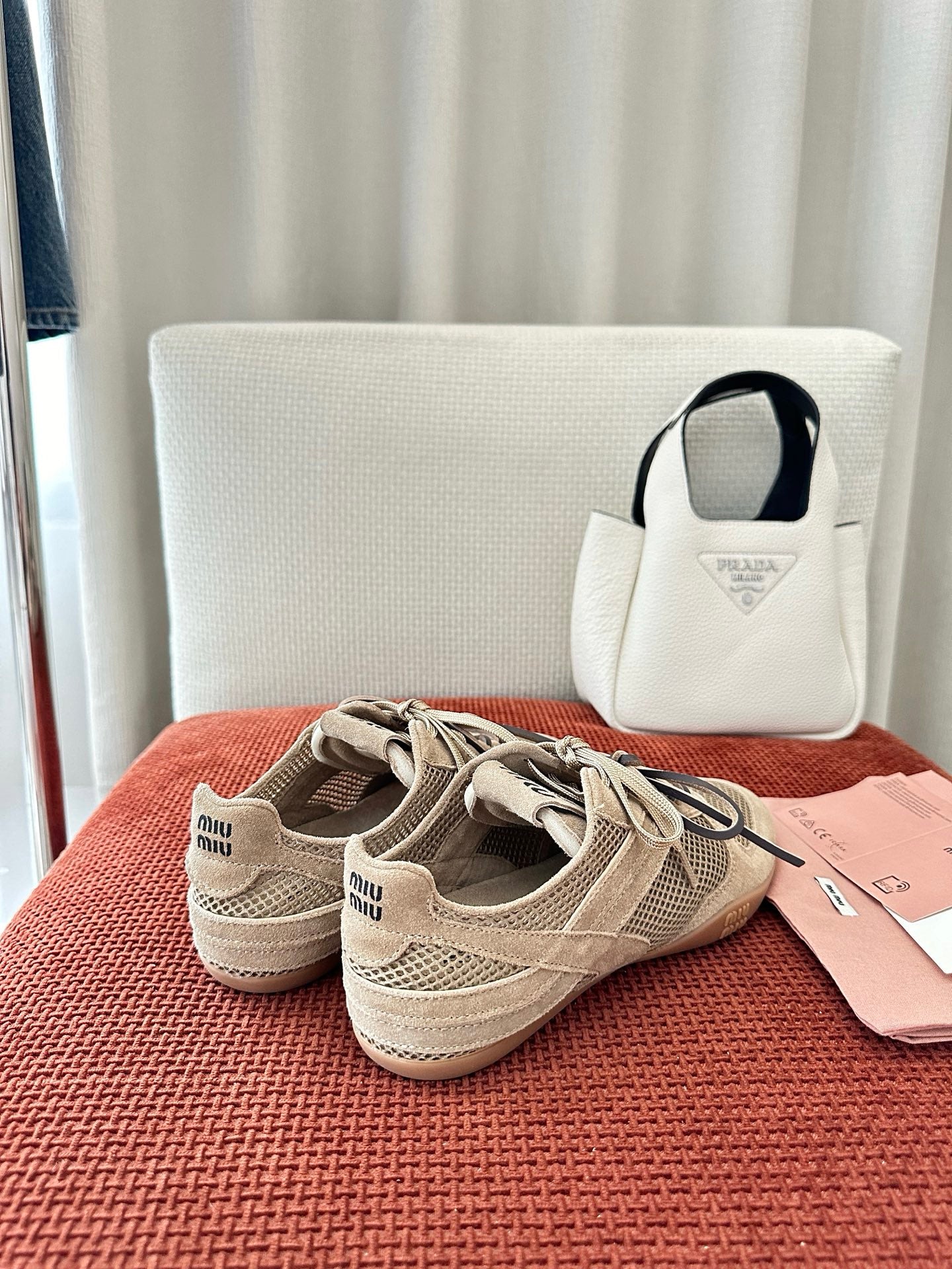 Mesh Knit Sneakers – Lace-Up Casual Trainers